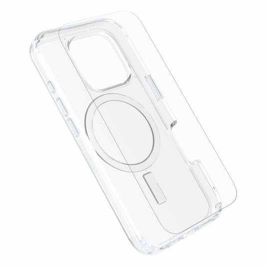 7881431 Protection+Power Kit (Symmetry Clear MagSafe w/Glass + Wall Charger 30W White) iPhone 16 Pro Clear