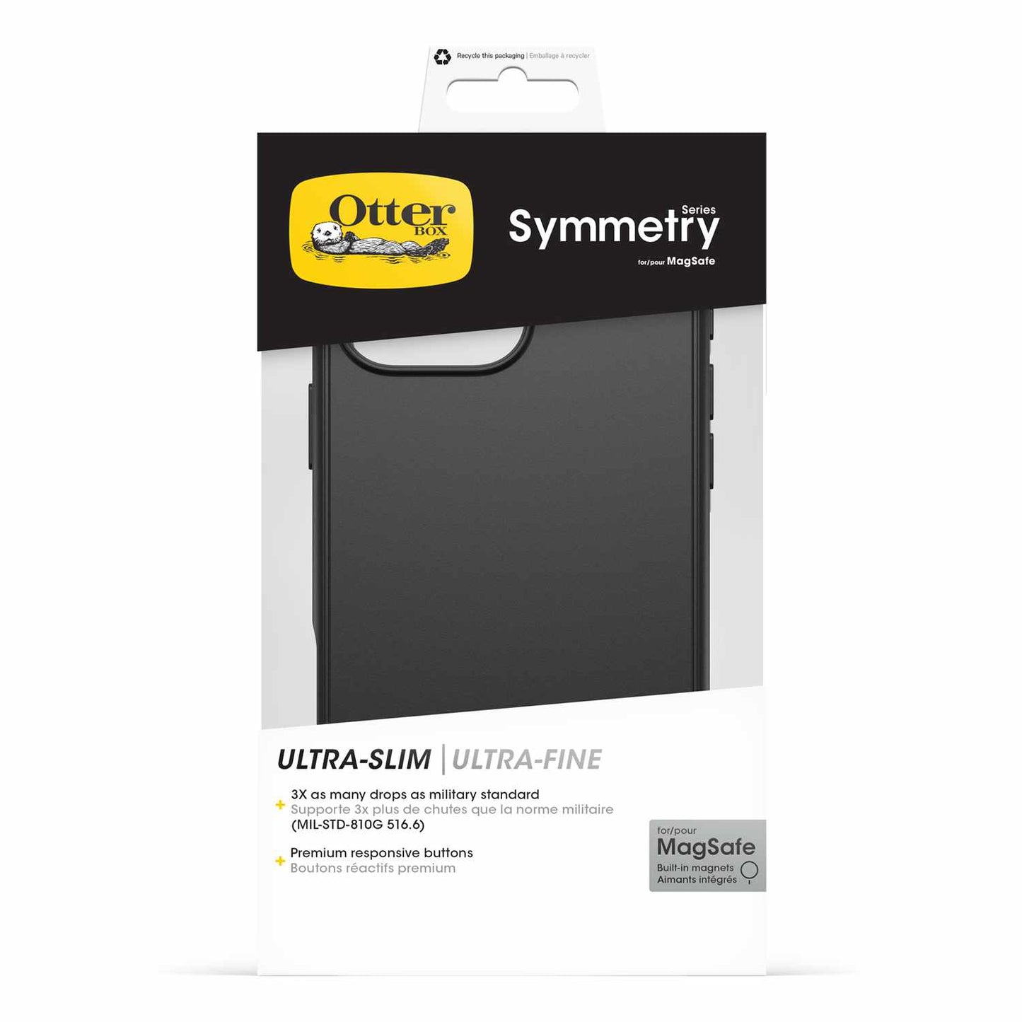 7796577 Symmetry MagSafe Case iPhone 16 Pro Max Black