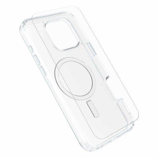 7881434 Protection+Power Kit (Symmetry Clear MagSafe w/Glass + Wall Charger 30W White) iPhone 16 Pro Max Clear