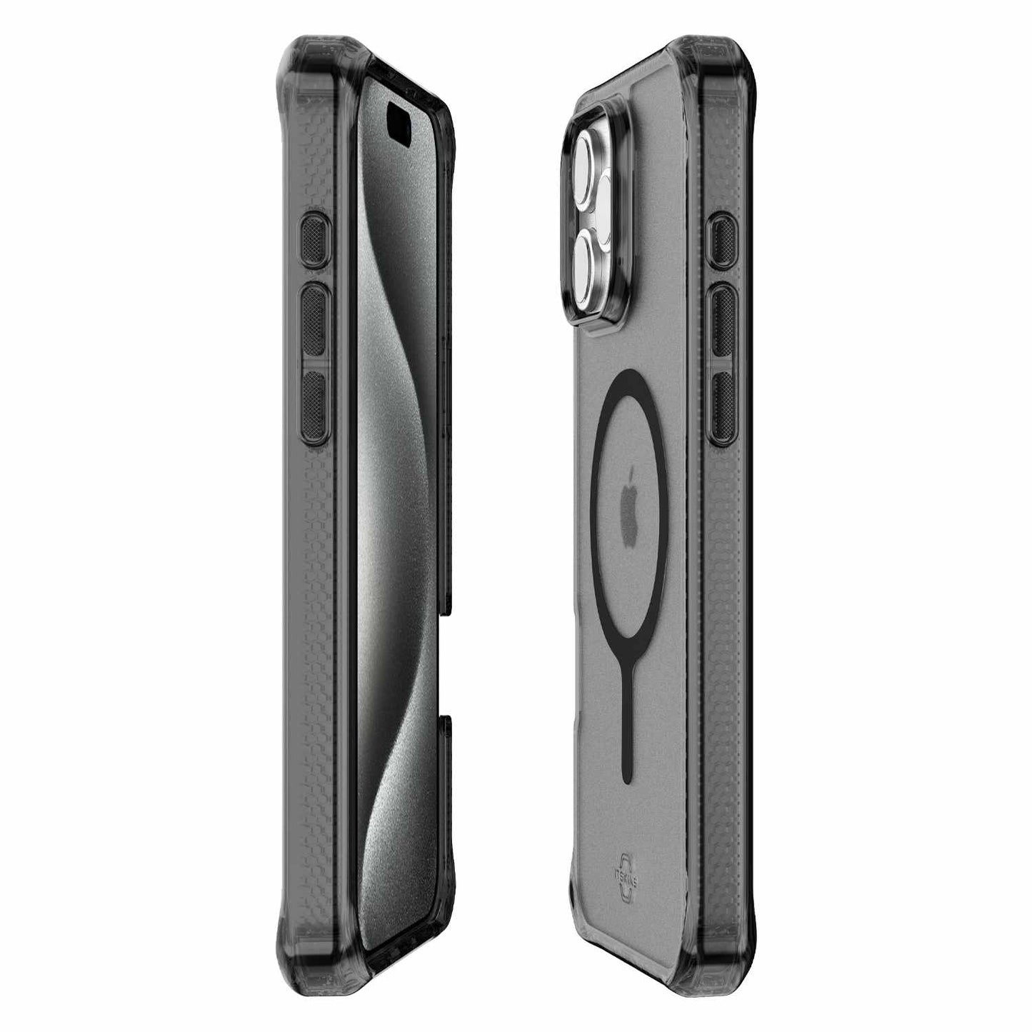 AP6XHBVARSMOK Hybrid_R Vapor MagSafe Case iPhone 16 Pro Smoke