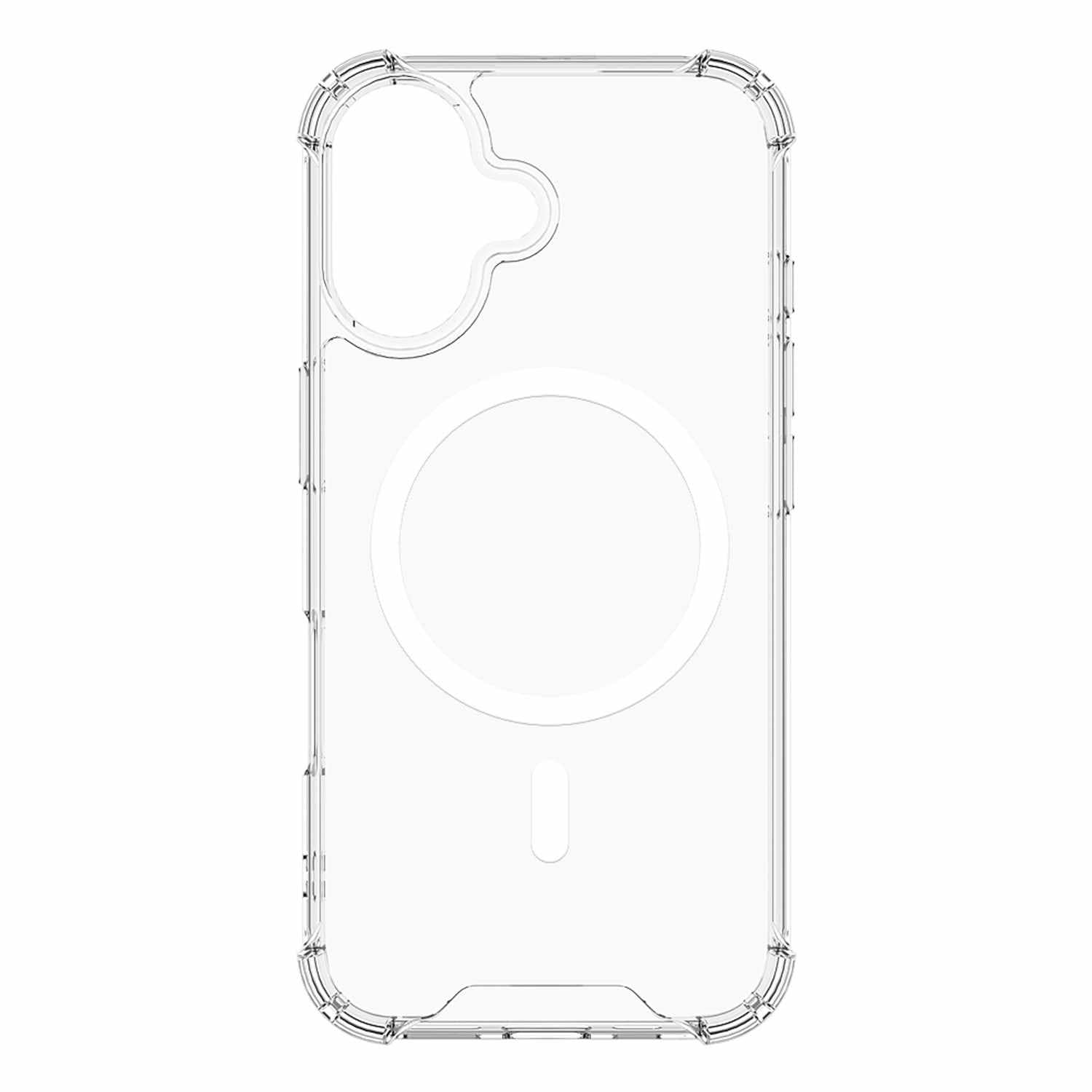 Blu Element DropZone Rugged MagSafe Case Clear for iPhone 16 Plus