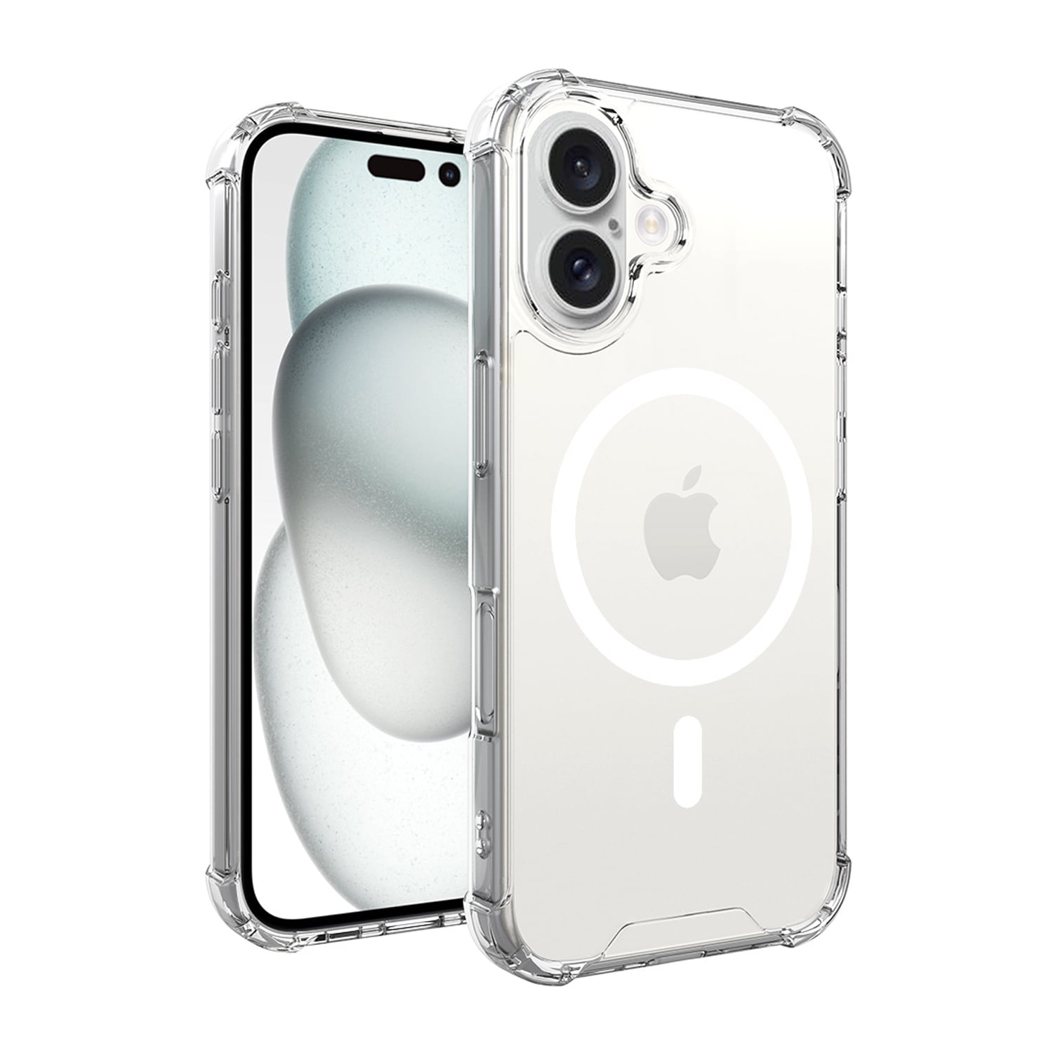 Blu Element DropZone Rugged MagSafe Case Clear for iPhone 16 Plus