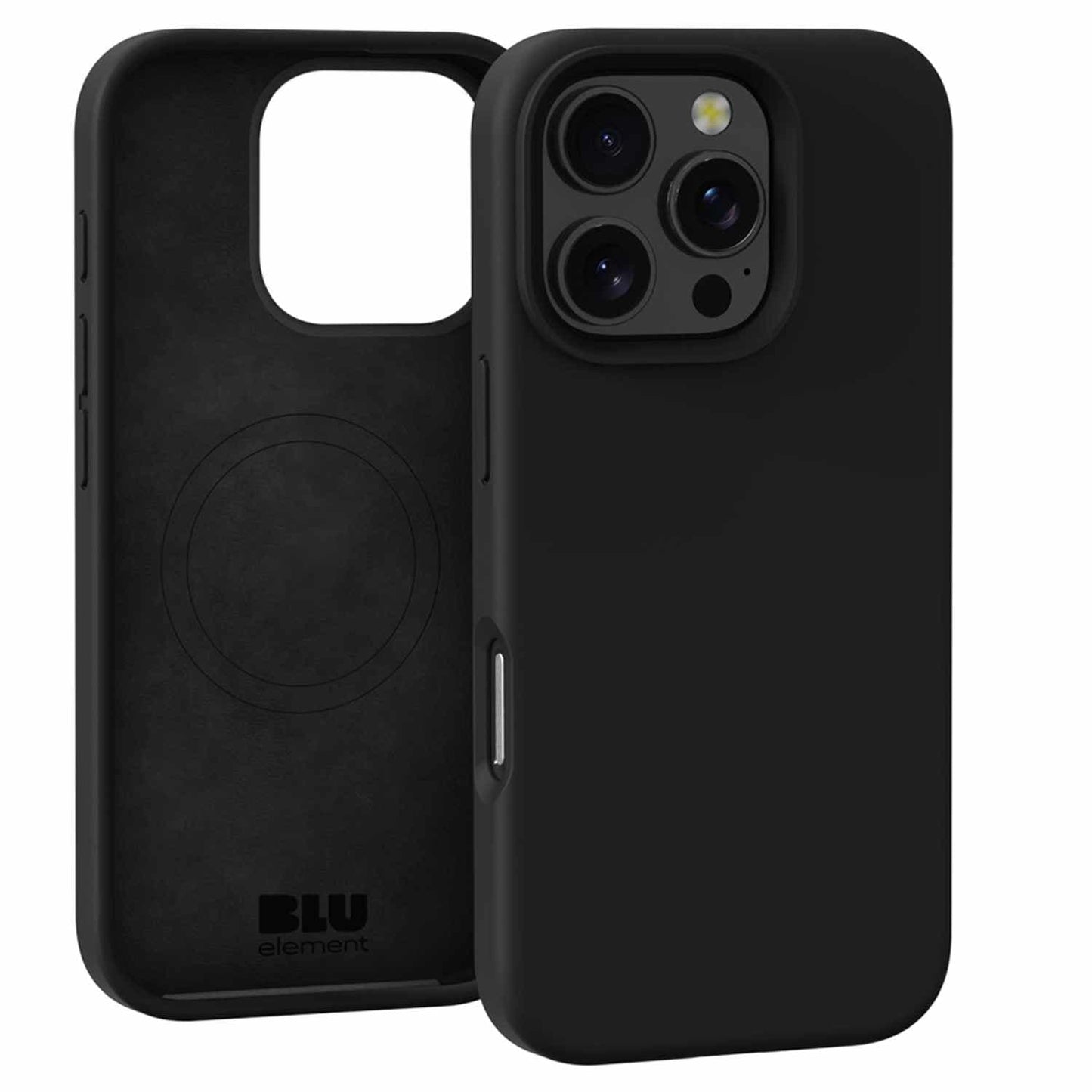 BESPIP161B4 Silicone MagSafe Case iPhone 16 Pro Max Black