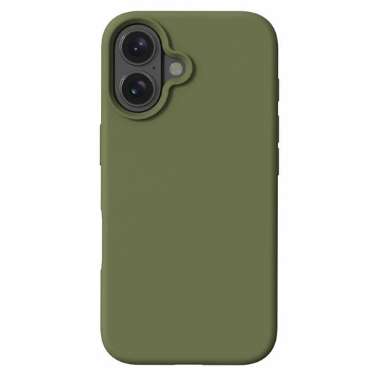 BESPIP161O1 Silicone MagSafe Case iPhone 16 Olive