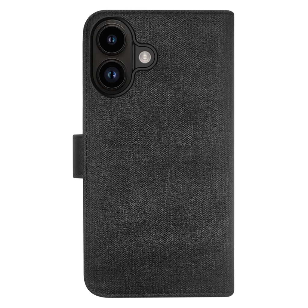 Blu Element Folio 2-in-1 Case Black for iPhone 16