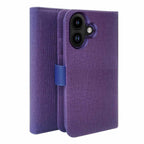 Blu Element Folio 2-in-1 Case Deep Purple for iPhone 16