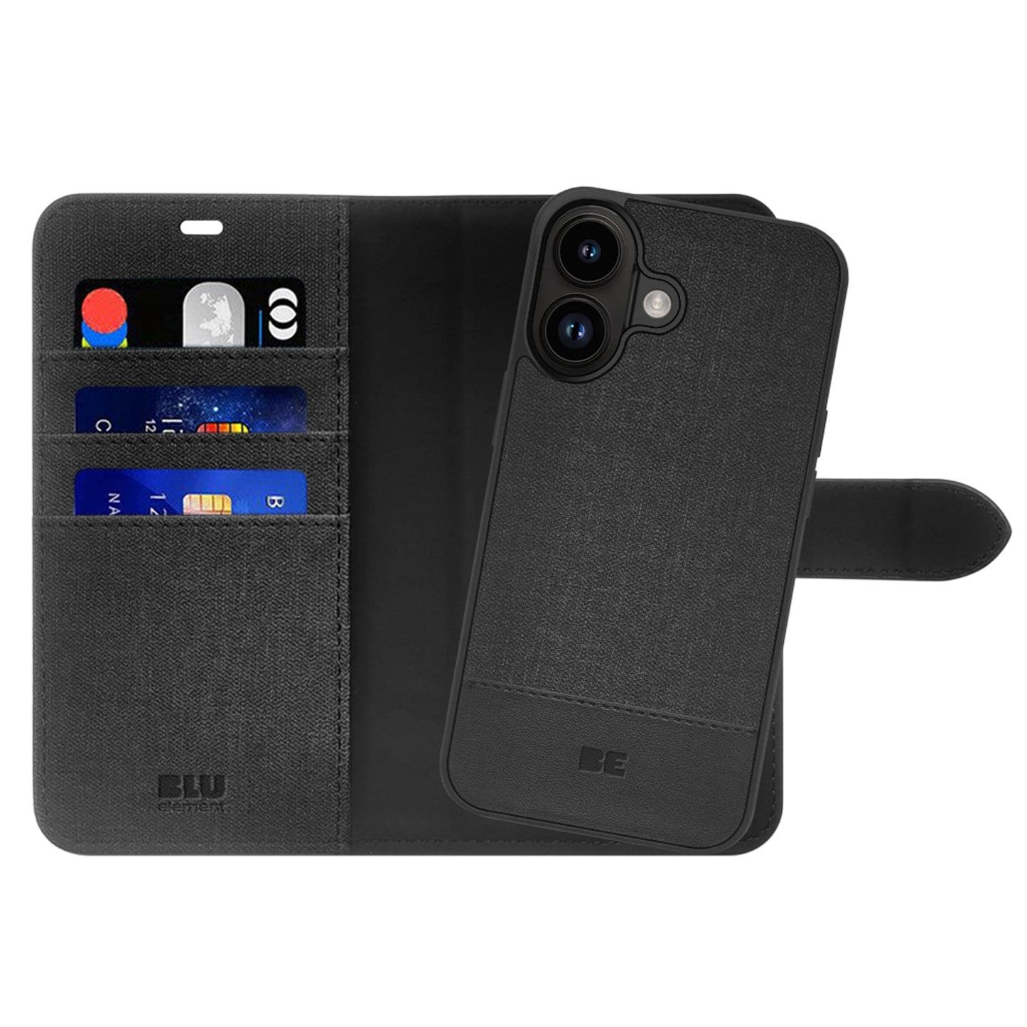 BEF2NMG116B1 Folio 2-in-1 MagSafe Case iPhone 16 Black