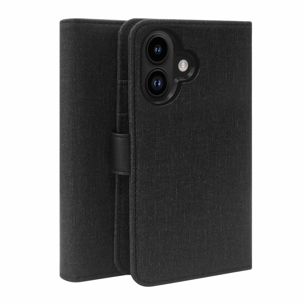 Blu Element Folio 2-in-1 MagSafe Case Black for iPhone 16