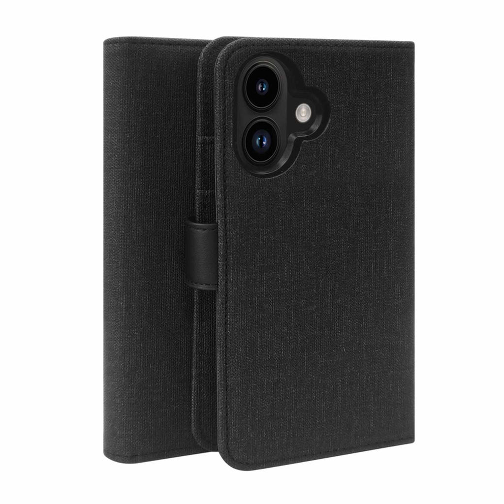 Blu Element Folio 2-in-1 MagSafe Case Black for iPhone 16 Plus