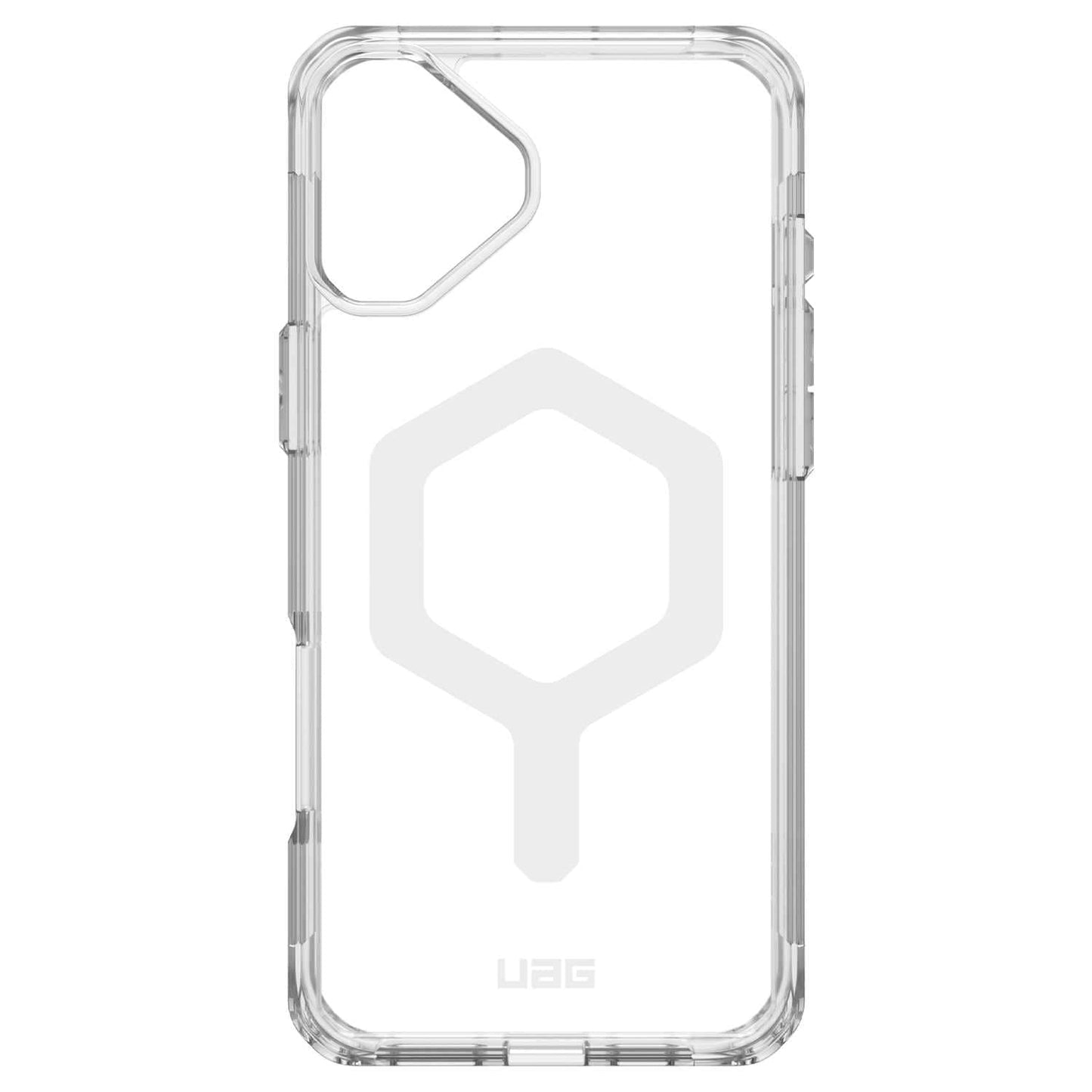 114479114341 Plyo MagSafe Rugged Case iPhone 16 Plus Ice/White