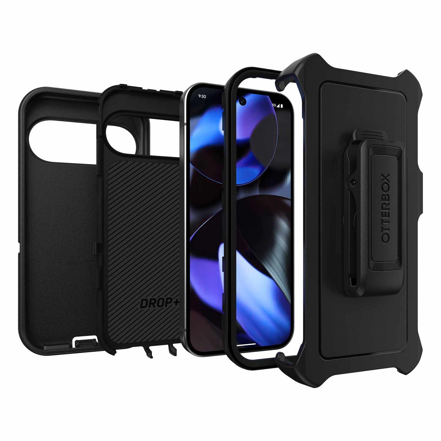 7795588 Defender Case Pixel 9/9 Pro Black