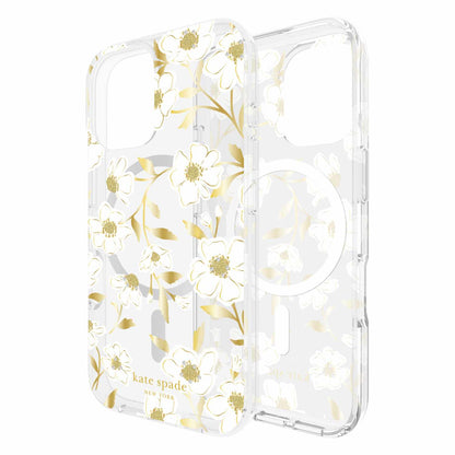 KS054342 Protective Case w/MagSafe iPhone 16 Sunshine Floral