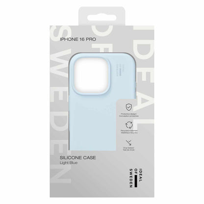 IDSICMSI2461P501 Silicone Case MagSafe iPhone 16 Pro Light Blue