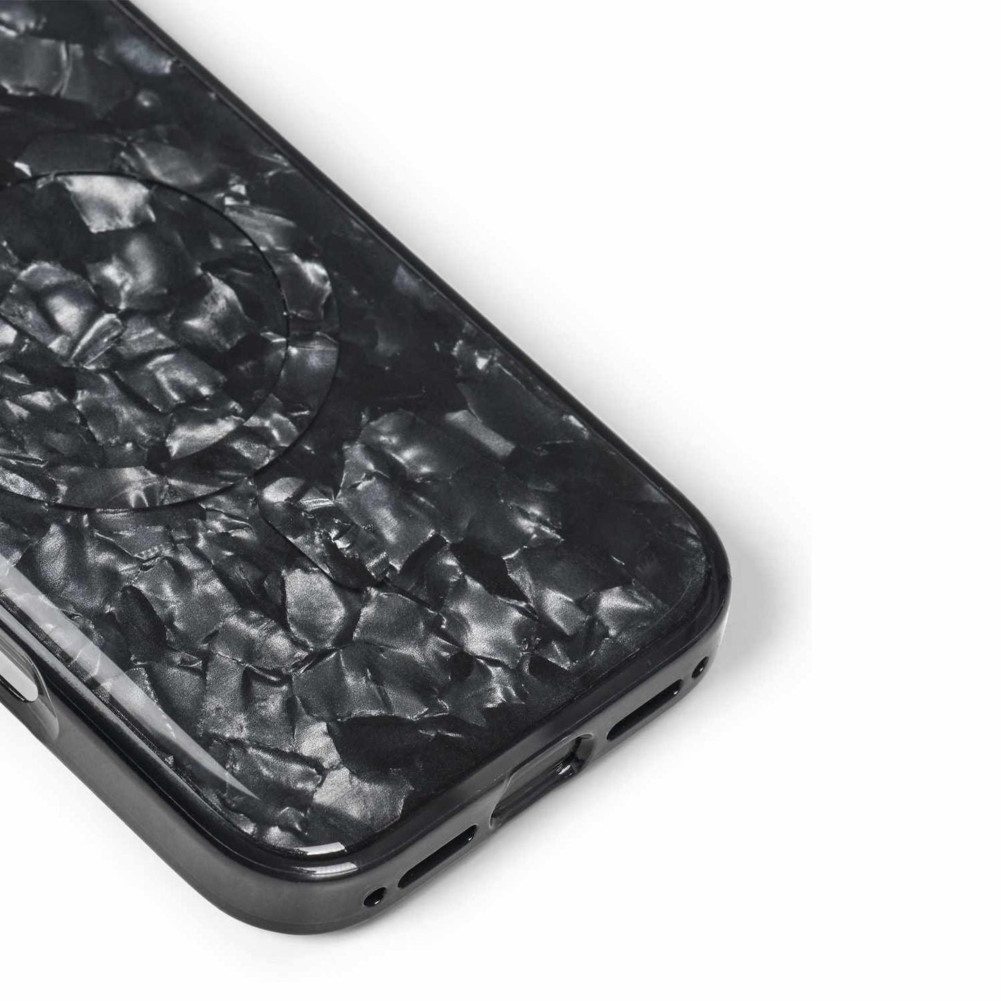IDPLCMSI2467P01 Pearlized Case MagSafe iPhone 16 Pro Max Black