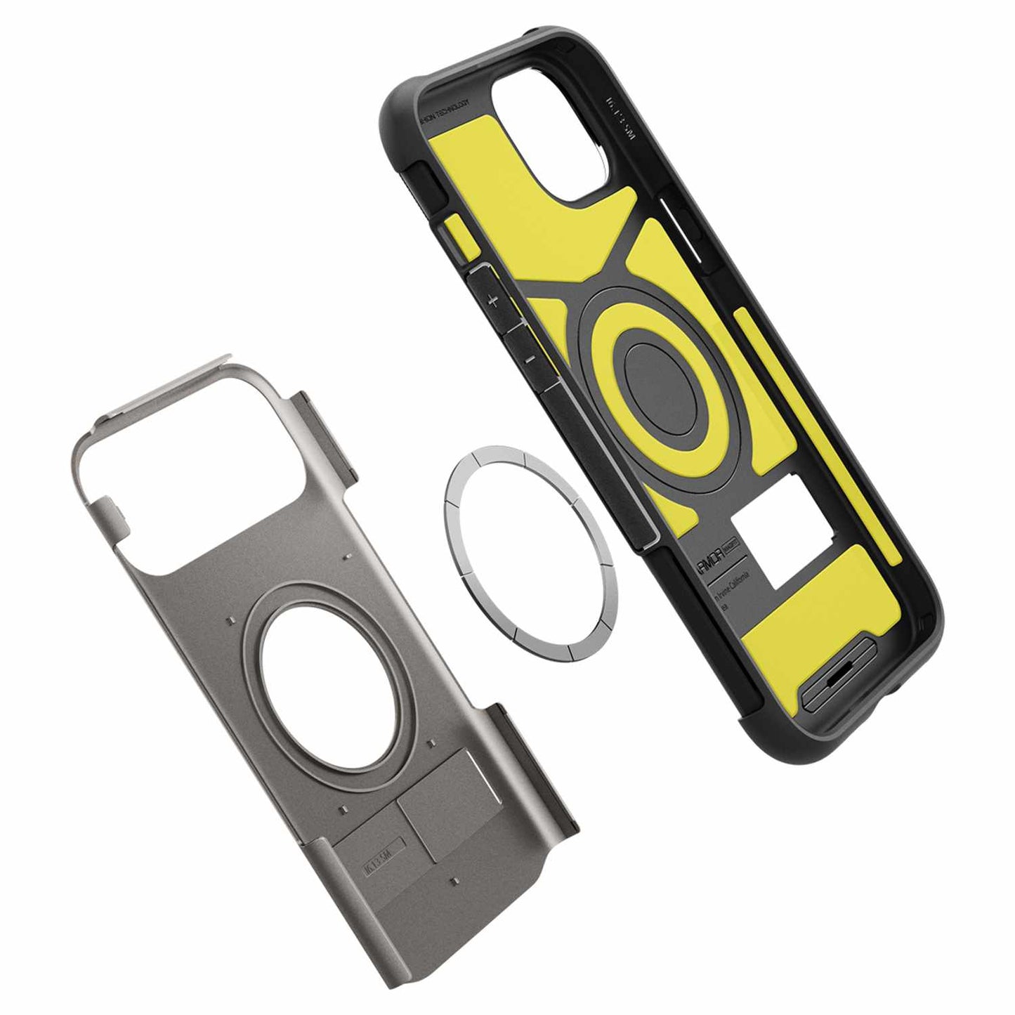 ACS06486 Slim Armor MagFit Case iPhone 15 Gunmetal