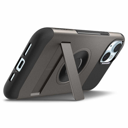 ACS06486 Slim Armor MagFit Case iPhone 15 Gunmetal