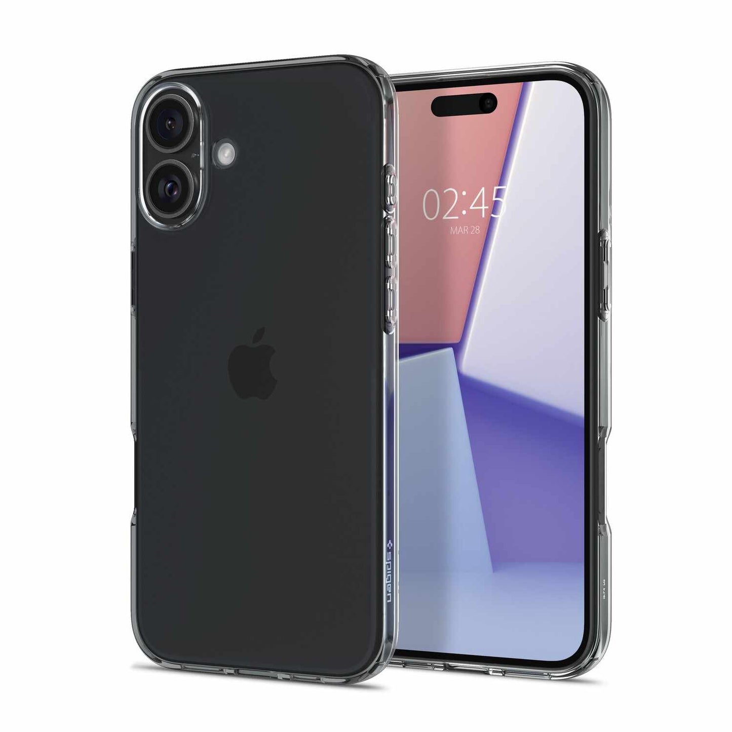 ACS08223 Crystal Flex Case iPhone 16 Space Crystal
