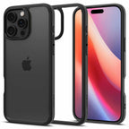 Spigen Crystal Hybrid Case Matte Black for iPhone 16 Pro Max