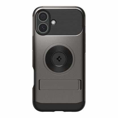 ACS08226 Slim Armor MagFit Case iPhone 16 Gunmetal