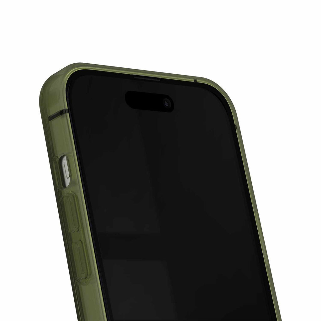 Ideal of Sweden Clear MagSafe Entry Case Khaki for iPhone 16e/15/14/13