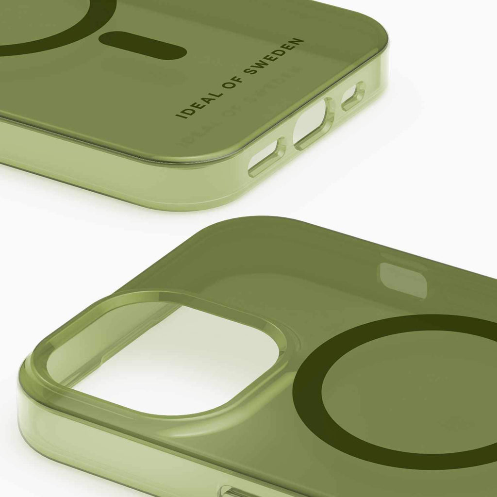 Ideal of Sweden Clear MagSafe Entry Case Khaki for iPhone 16e/15/14/13