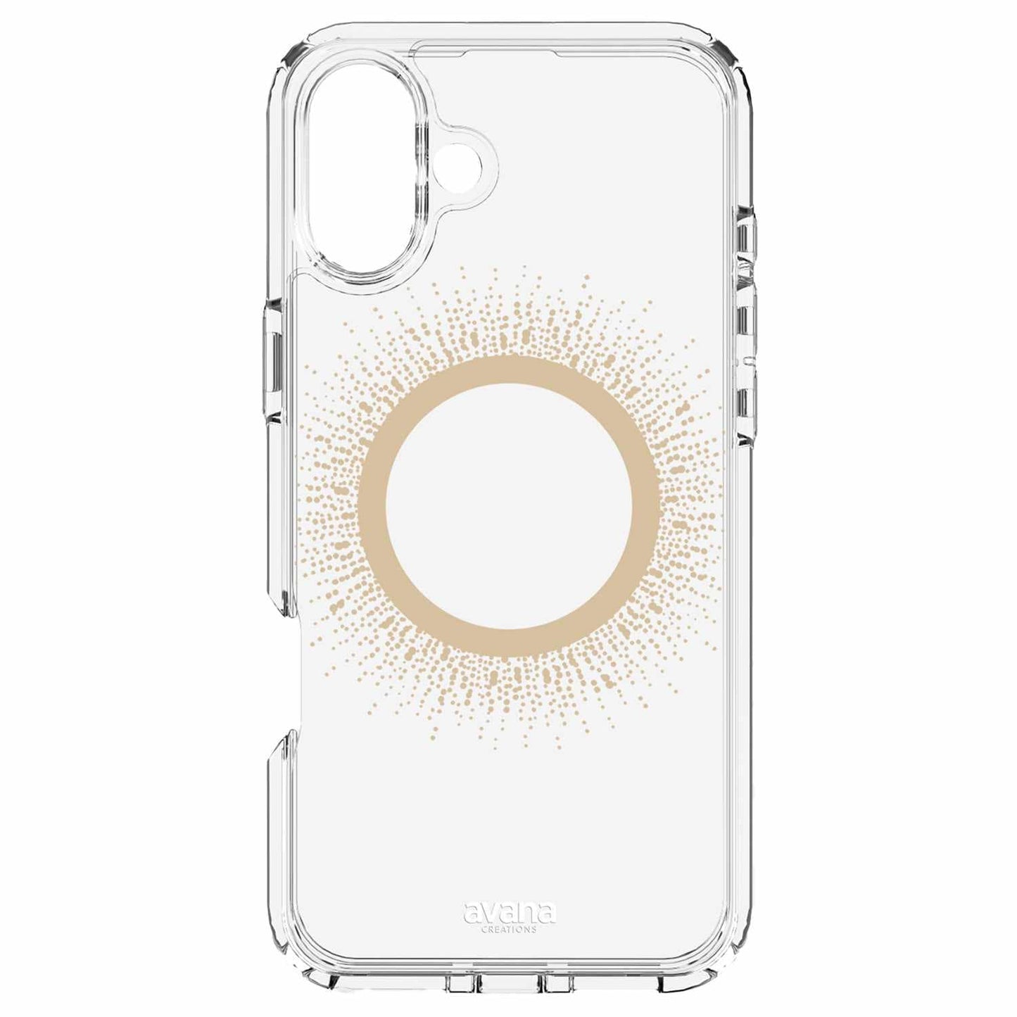 AP6NAVMAUGOLD Aura MagSafe Case iPhone 16 Gold