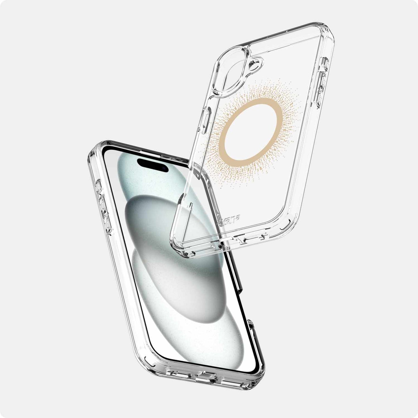 AP6NAVMAUGOLD Aura MagSafe Case iPhone 16 Gold
