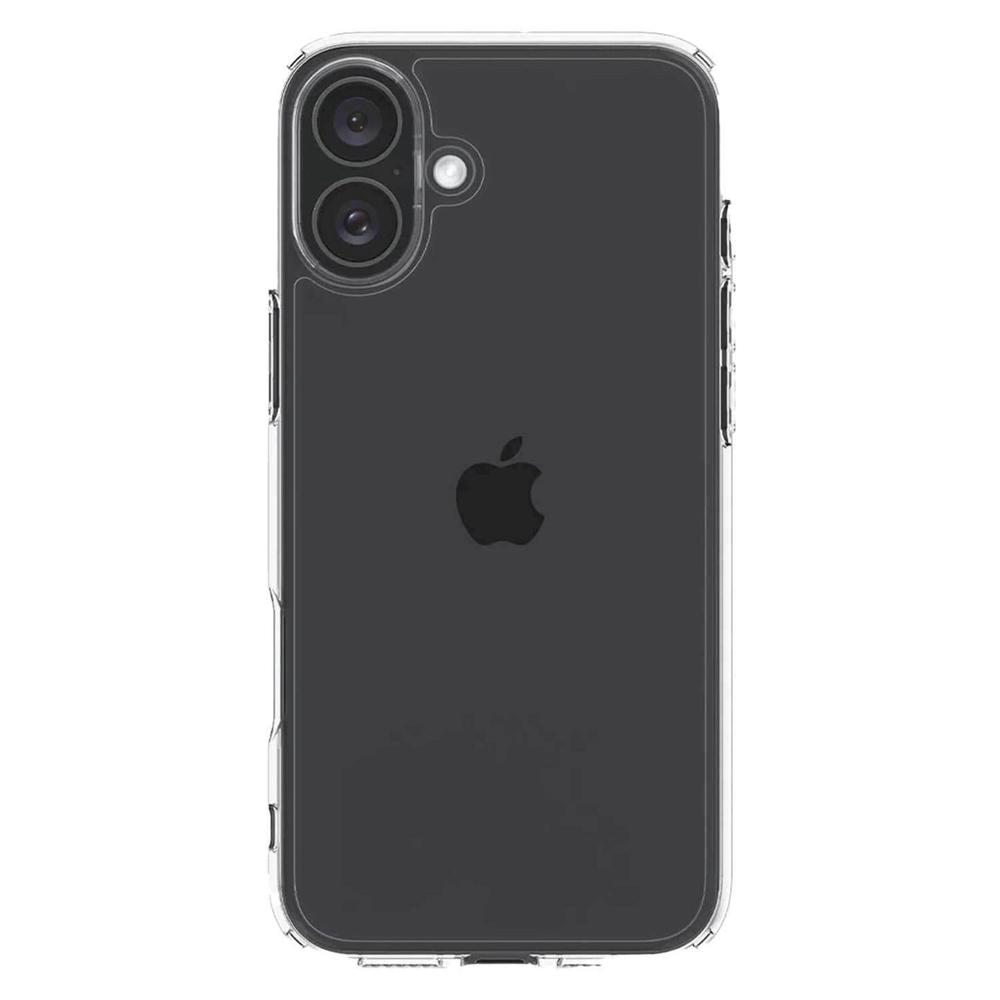 ACS08224 Crystal Hybrid Case iPhone 16 Crystal Clear