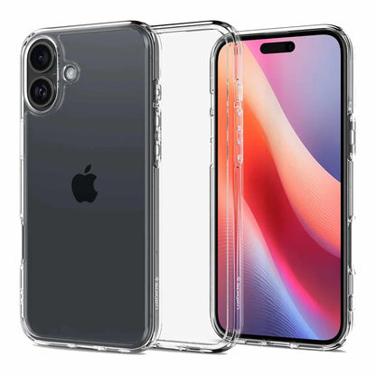 ACS08224 Crystal Hybrid Case iPhone 16 Crystal Clear