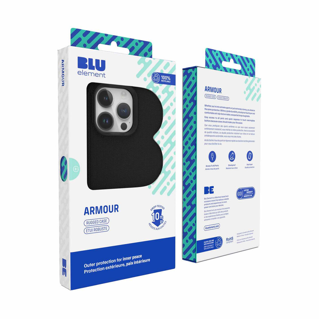 Blu Element Armour Rugged Case Black for Samsung Galaxy A16 5G