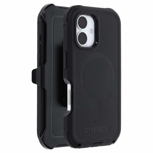 7797229 Defender Pro MagSafe with Holster in Bulk iPhone 16 Black