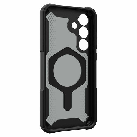 214468114097 Plasma XTE Rugged Kickstand Case w/Magnet Galaxy S25+ Black/Orange