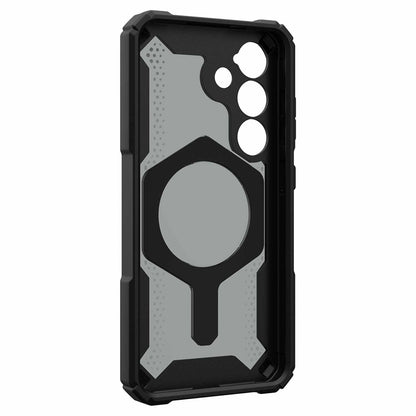 214469114097 Plasma XTE Rugged Kickstand Case w/Magnet Galaxy S25 Black/Orange