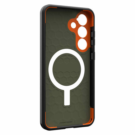 214474117297 Civilian Pro Rugged Case Galaxy S25+ Olive Drab/Orange