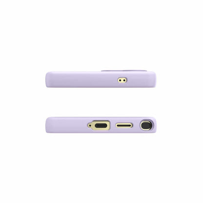 SGZUAVSIKLIPP Velvet Case w/Magnets Galaxy S25 Ultra Lavender