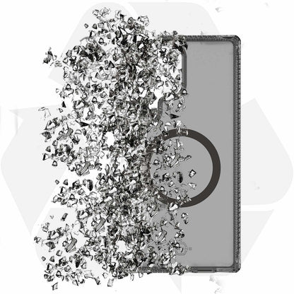 SGZUHBVARSMOK Hybrid_R Vapor Case w/Magnets Galaxy S25 Ultra Smoke