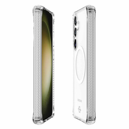 SGZPHMACRTRSP Hybrid_R Clear Case w/Magnets Galaxy S25+ Transparent