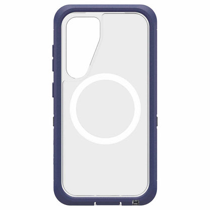 7797638 Defender Pro XT Clear w/Magnets Galaxy S25 Violet Thunder