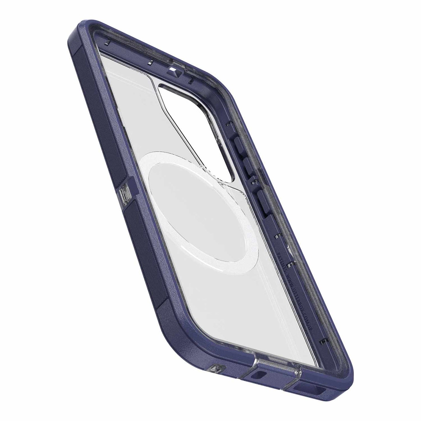7797638 Defender Pro XT Clear w/Magnets Galaxy S25 Violet Thunder