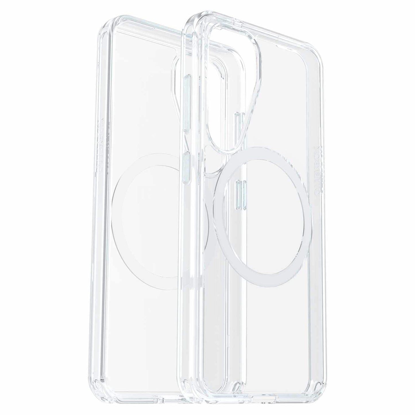 7797402 Symmetry Clear Case w/Magnets Galaxy S25 Clear with Blue Tint