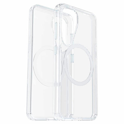 7797402 Symmetry Clear Case w/Magnets Galaxy S25 Clear with Blue Tint