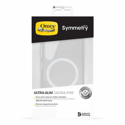7797402 Symmetry Clear Case w/Magnets Galaxy S25 Clear with Blue Tint