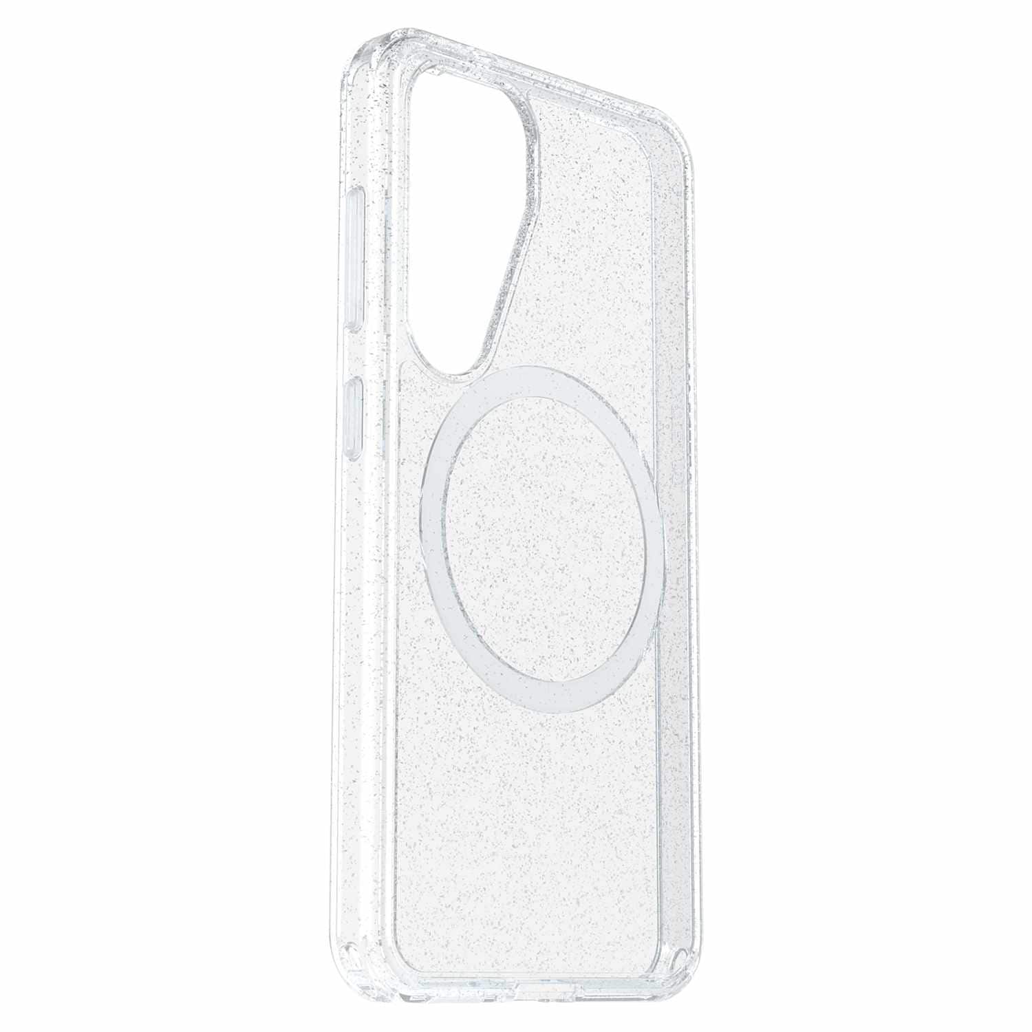 OtterBox Symmetry Clear Case w/Magnets Stardust with Blue Tint for Samsung Galaxy S25