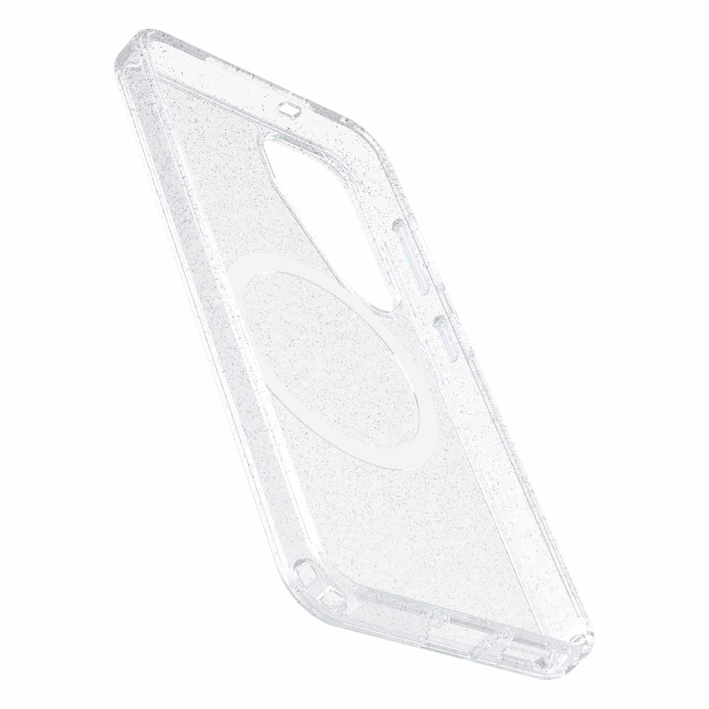 OtterBox Symmetry Clear Case w/Magnets Stardust with Blue Tint for Samsung Galaxy S25
