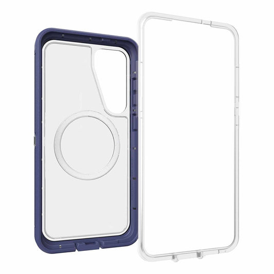 7797640 Defender Pro XT Clear w/Magnets Galaxy S25+ Violet Thunder