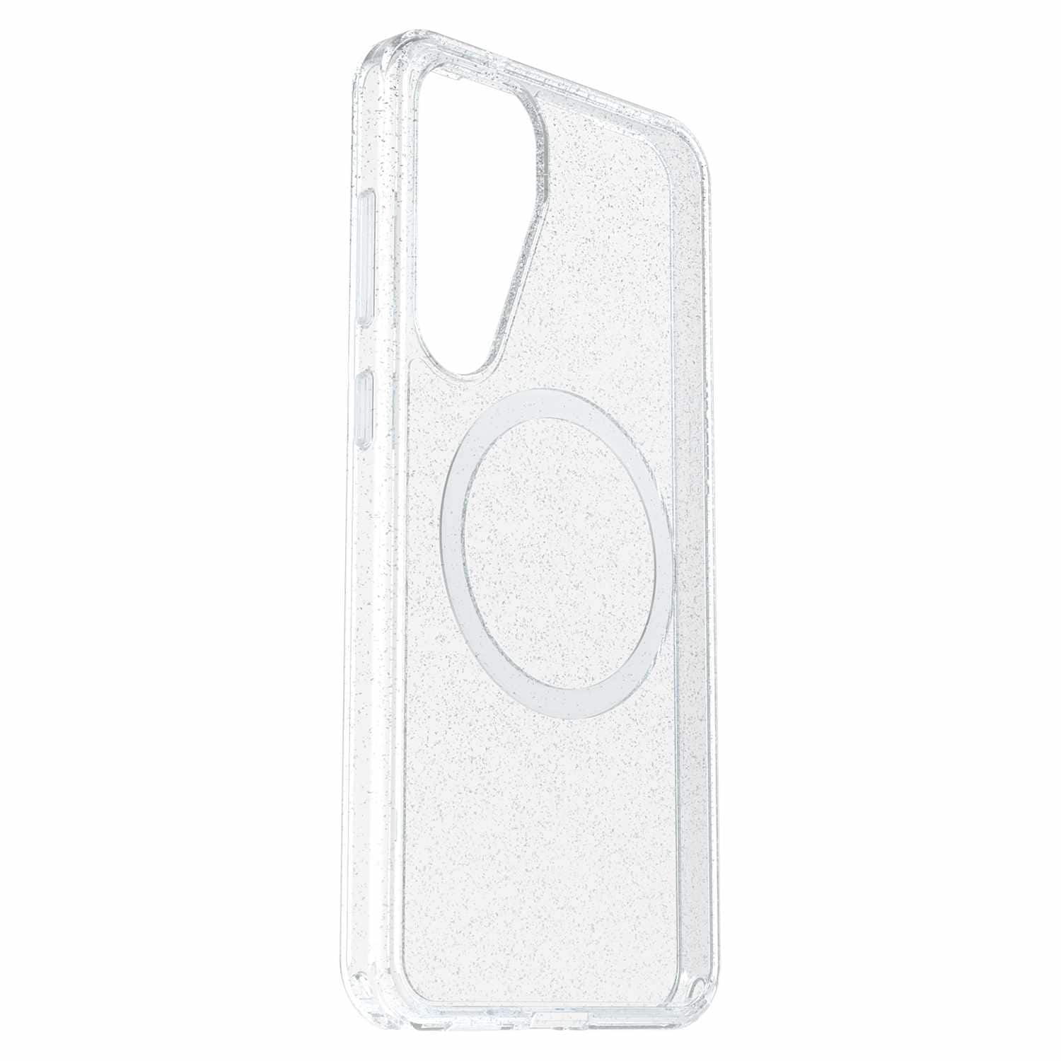 OtterBox Symmetry Clear Case w/Magnets Stardust with Blue Tint for Samsung Galaxy S25+