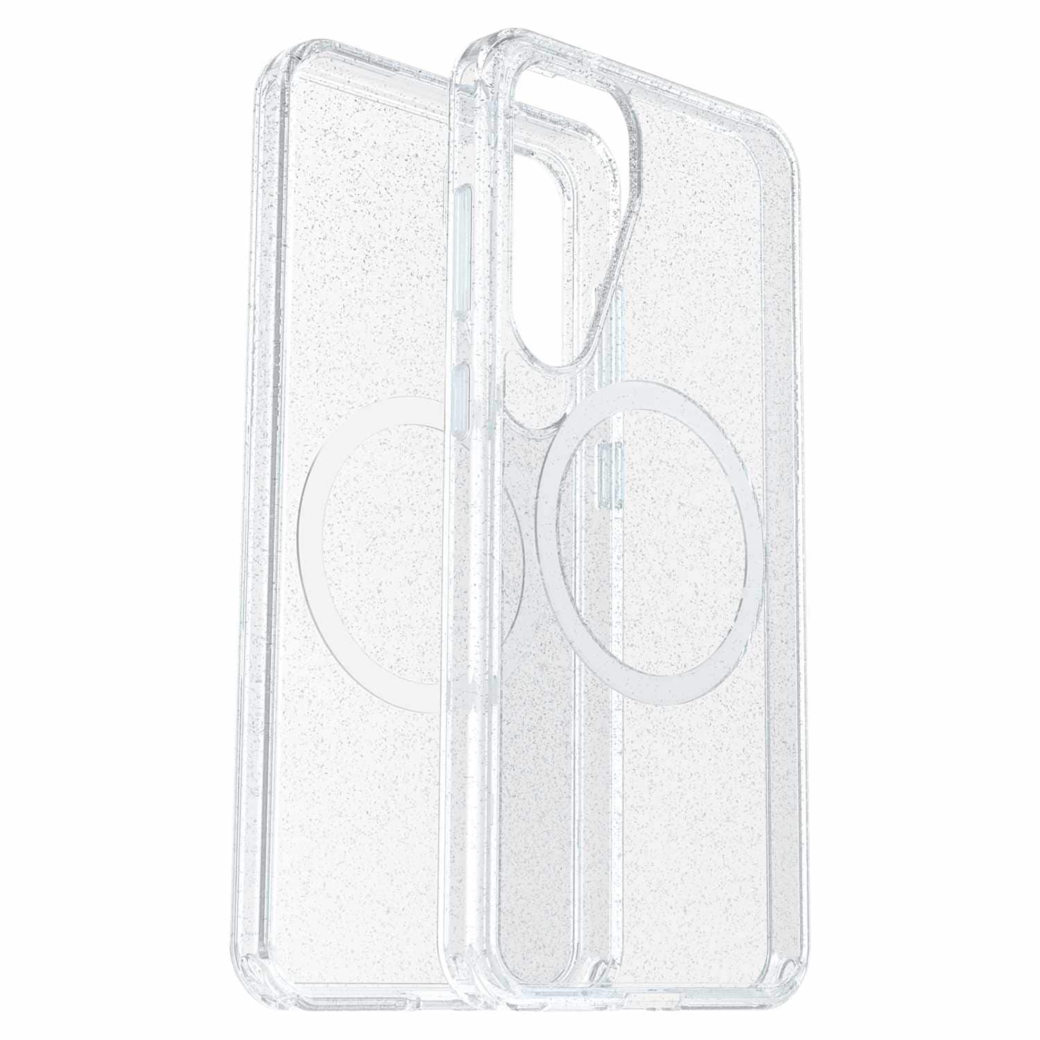 OtterBox Symmetry Clear Case w/Magnets Stardust with Blue Tint for Samsung Galaxy S25+