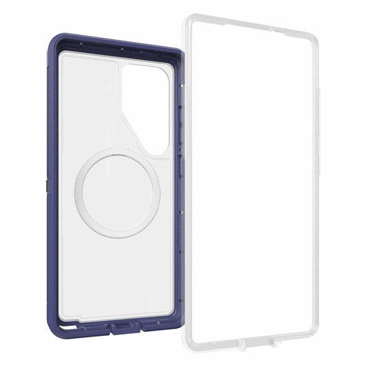 7797642 Defender Pro XT Clear w/Magnets Galaxy S25 Ultra Violet Thunder