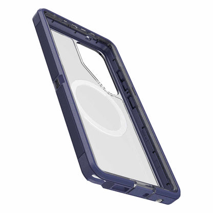 7797642 Defender Pro XT Clear w/Magnets Galaxy S25 Ultra Violet Thunder