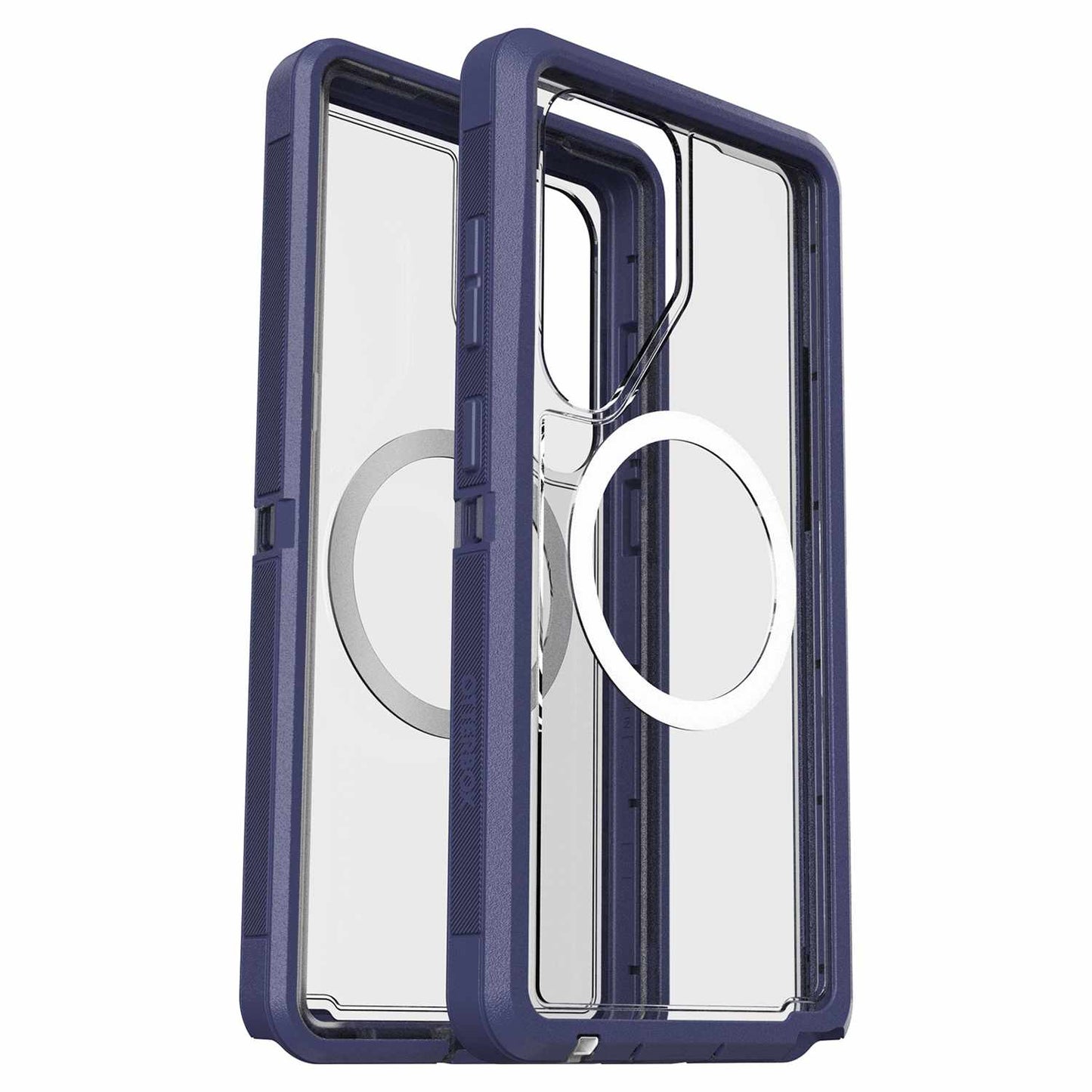 7797642 Defender Pro XT Clear w/Magnets Galaxy S25 Ultra Violet Thunder